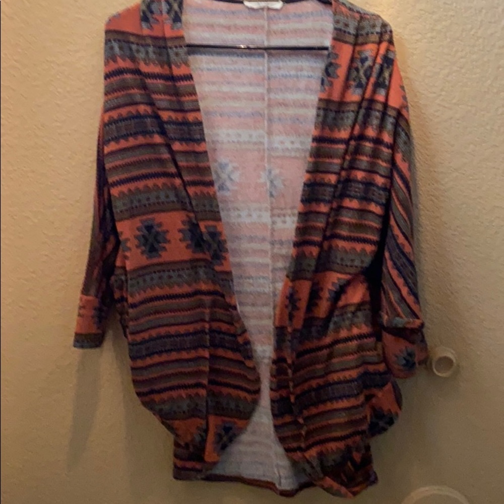 Lush patterned cardigan